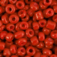 Glasperlen rocailles 6/0 (4mm) Brick red